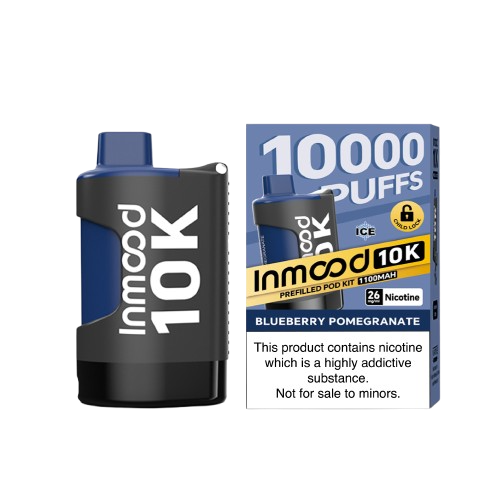 10K kit 26mg Blueberry Pomegranate